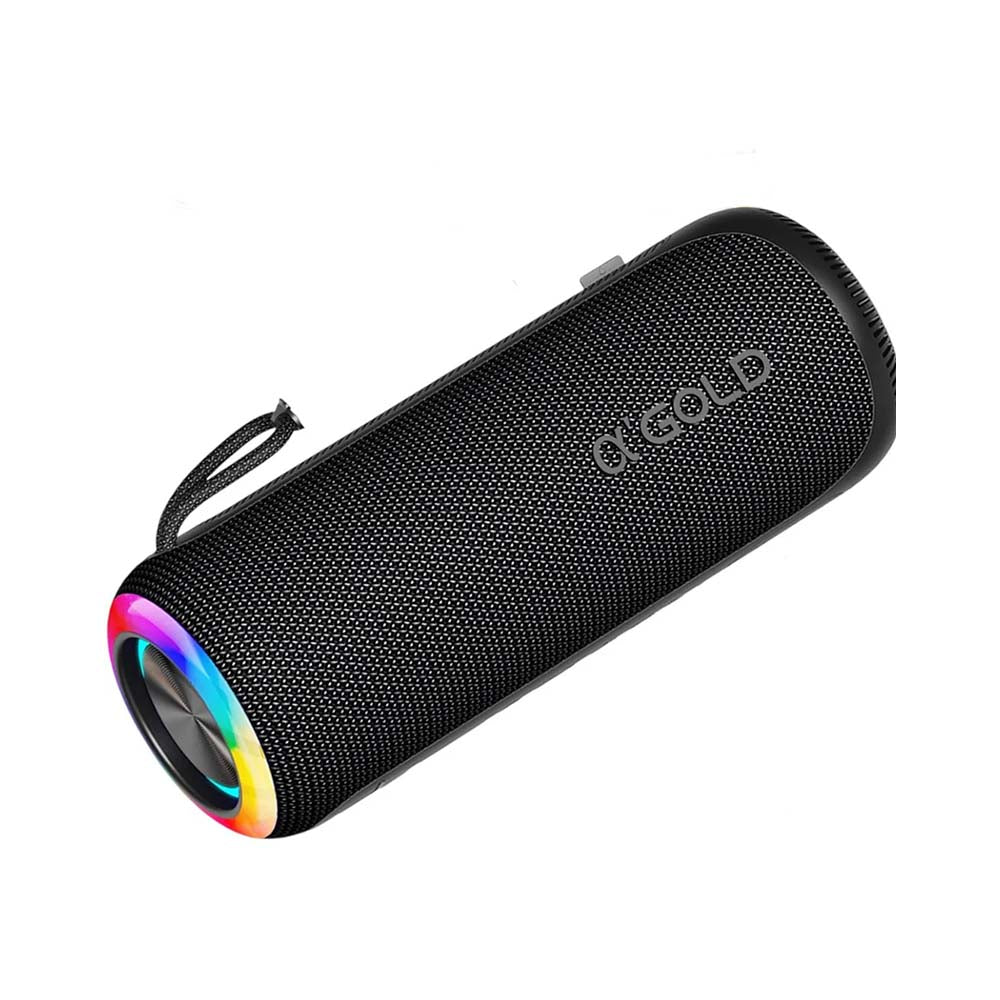Caixa de Som Portátil Bluetooth aGold Pro Alta Potência 40W IPX6 RGB  - SM-25