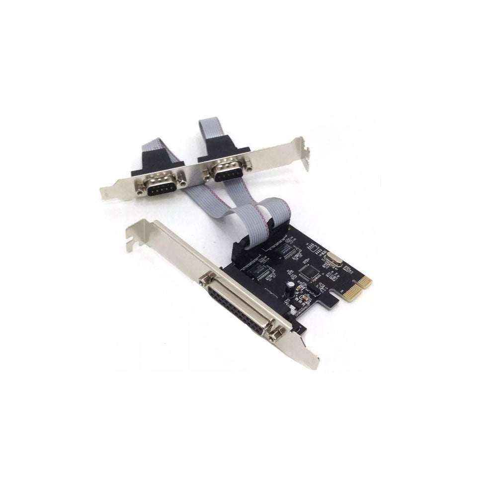 Placa Pci-e 2 Portas Serial e 1 Paralela