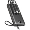 Carregador Portátil Wireless 10000mAh Gold Power Bank Tipo C / Micro Usb / Lightning Iphone 3.1A - BTE-17