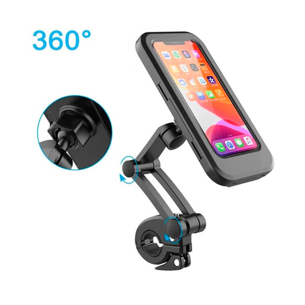 Suporte P/ Smartphone Prova D'Agua para Bicicleta Leon - HJ-89