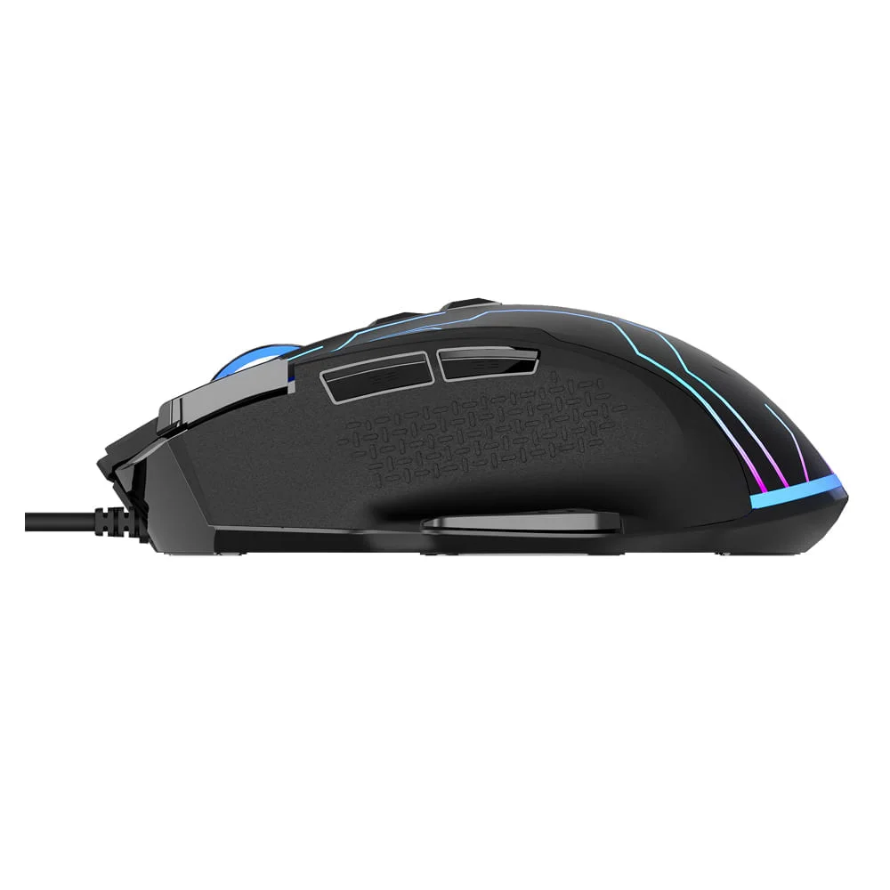 Mouse Gamer Acer NMW105 6 Botoes 6400Dpi RGB Preto - GP.MCE11.041