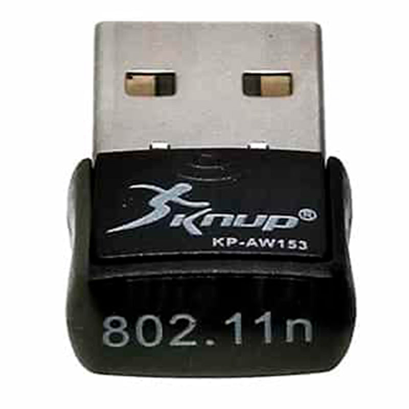 Adaptador Usb Wi-Fi Wireless Knup Kp-Aw153 Nano 150mbps