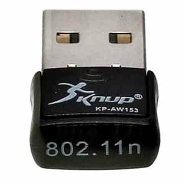 Adaptador Usb Wi-Fi Wireless Knup Kp-Aw153 Nano 150mbps