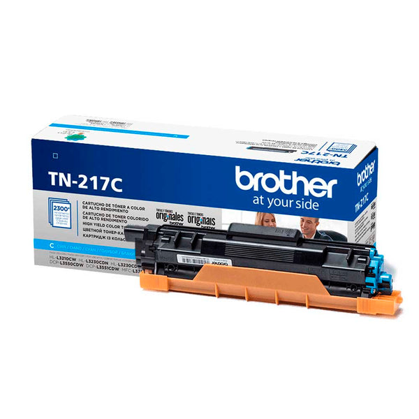 Toner Brother Color Ciano Tn-217Cbr - Dcp-L3551CDW HL-L3210CW