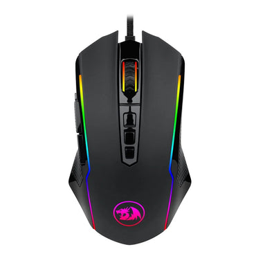 Mouse Gamer Redragon Ranger 9 Botões 12400dpi Preto RGB - M910-RGB