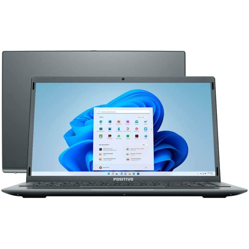 Notebook Positivo Motion C4120F-S Celeron Dual Core 4gb Ssd 120Gb 14.1 Pols W11 Home - 3002400