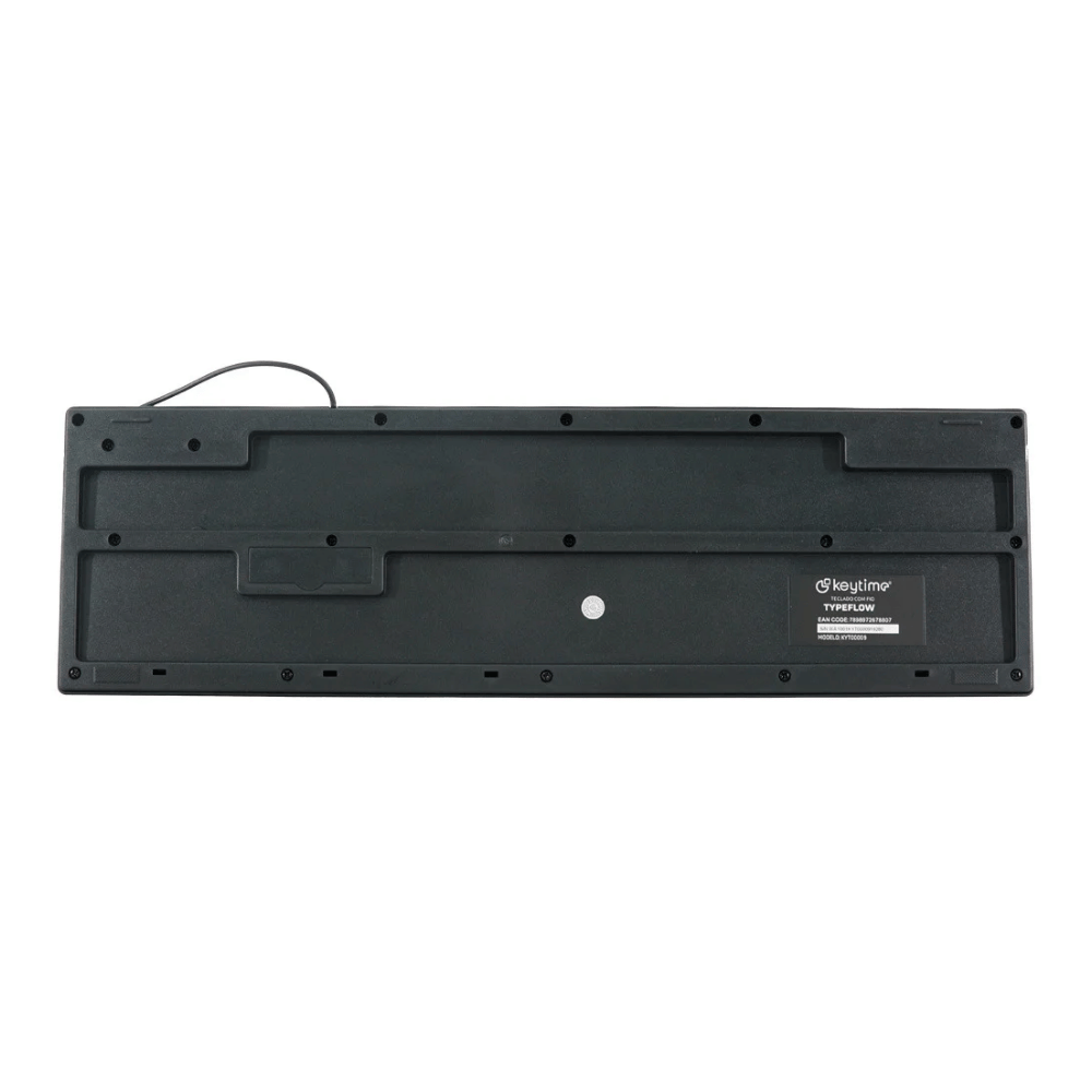Teclado Usb Abnt2 Keytime Typeflow Preto - KYT00009