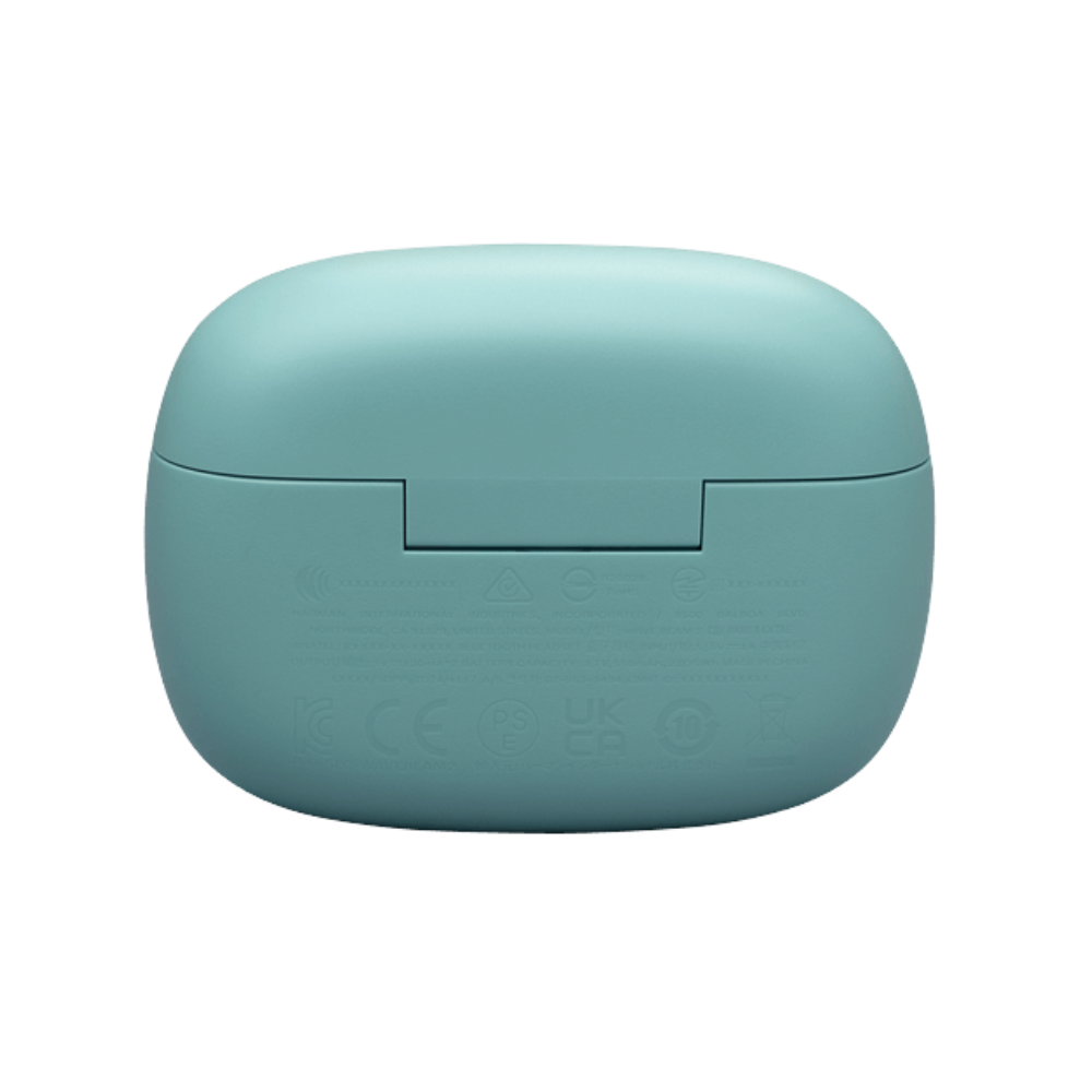 Fone De Ouvido Bluetooth JBL Intra Auricular TWS Wave Beam 2 Azul
