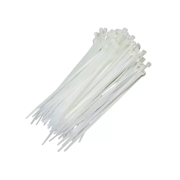 Abraçadeira em Nylon Brasfort 3.6x350 mm Pacote C/ 100Un Branca - 81235