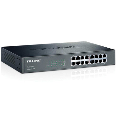 Switch 16 Portas Gigabit 10/100/1000 Mbps Tp-Link - Tl-Sg1016d