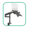 Suporte de Mesa Fixo para Notebook 10" a 17" Articulado NB H100-FP - MT-23