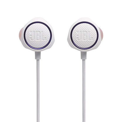 Fone De Ouvido Intra-Auricular P3 Com Fio JBL Quantum 50 Branco - JBLQUANTUM50WHT