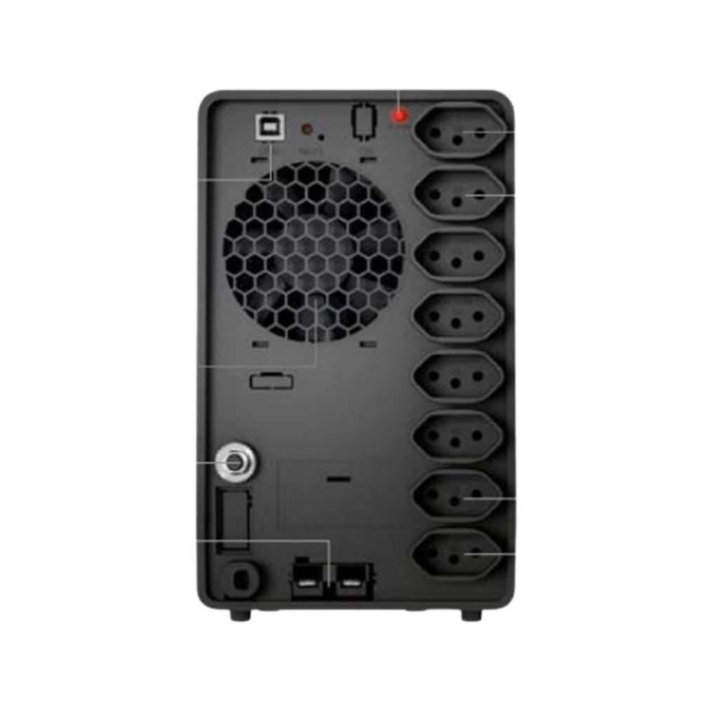 Nobreak 1500va Sms Premium Senoidal Wifi Usb E - Bivolt Auto S - Bivolt Manual - Pn 29501