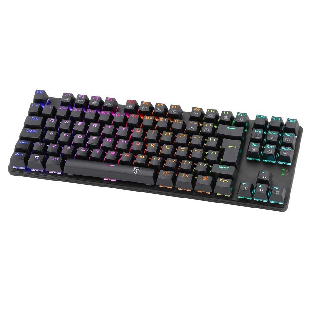 Teclado Gamer Mecanico T-Dagger Bora RGB Switch Outemu Brown - T-TGK315-BR (PT-BROWN)