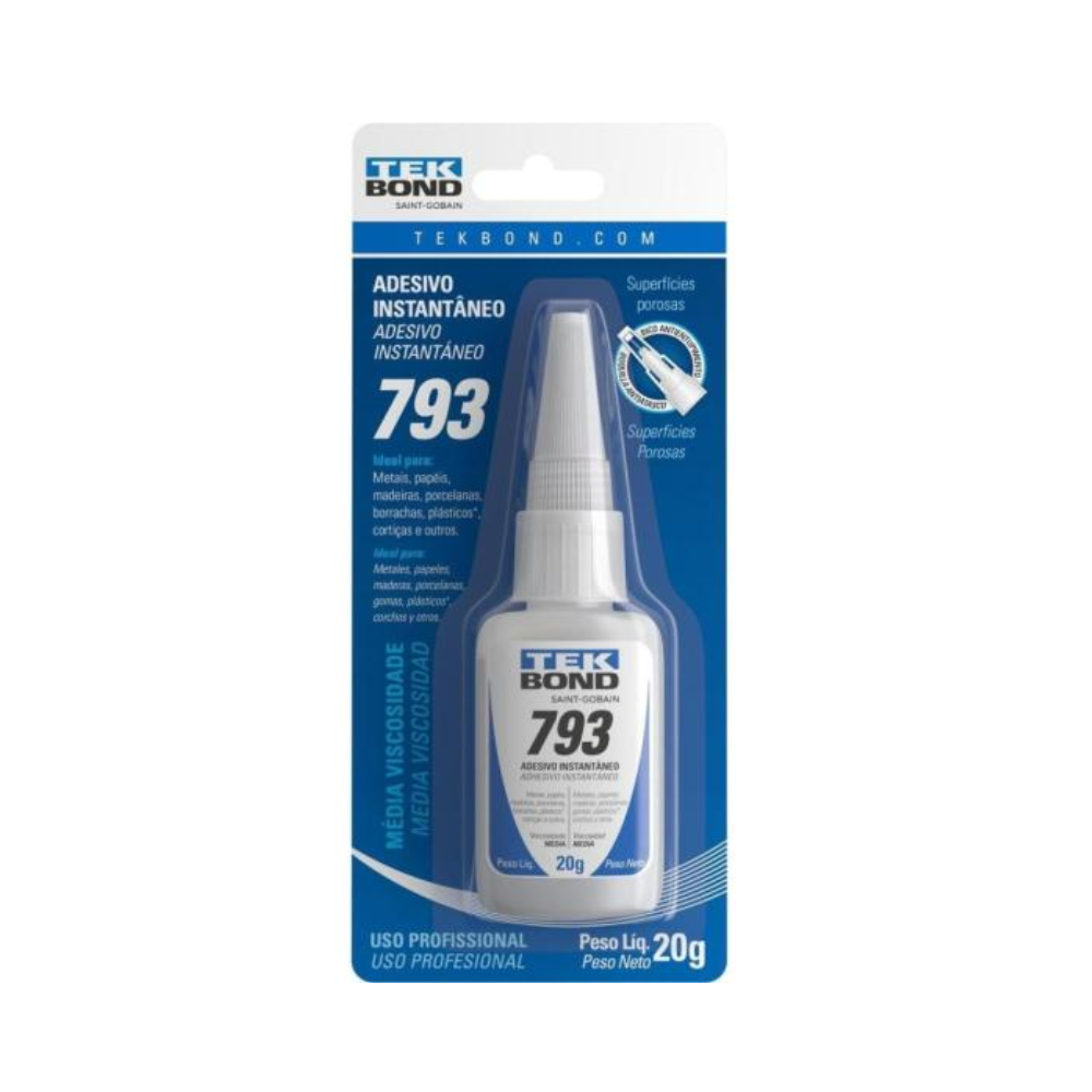 Adesivo Instantâneo Tekbond 793 20g - 77645