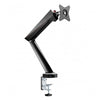 Suporte de Mesa Fixo para Monitor Gamer 17" a 32" Articulado C/ Pistão a Gás e Hub USB PCYes Preto - PSGAM1732