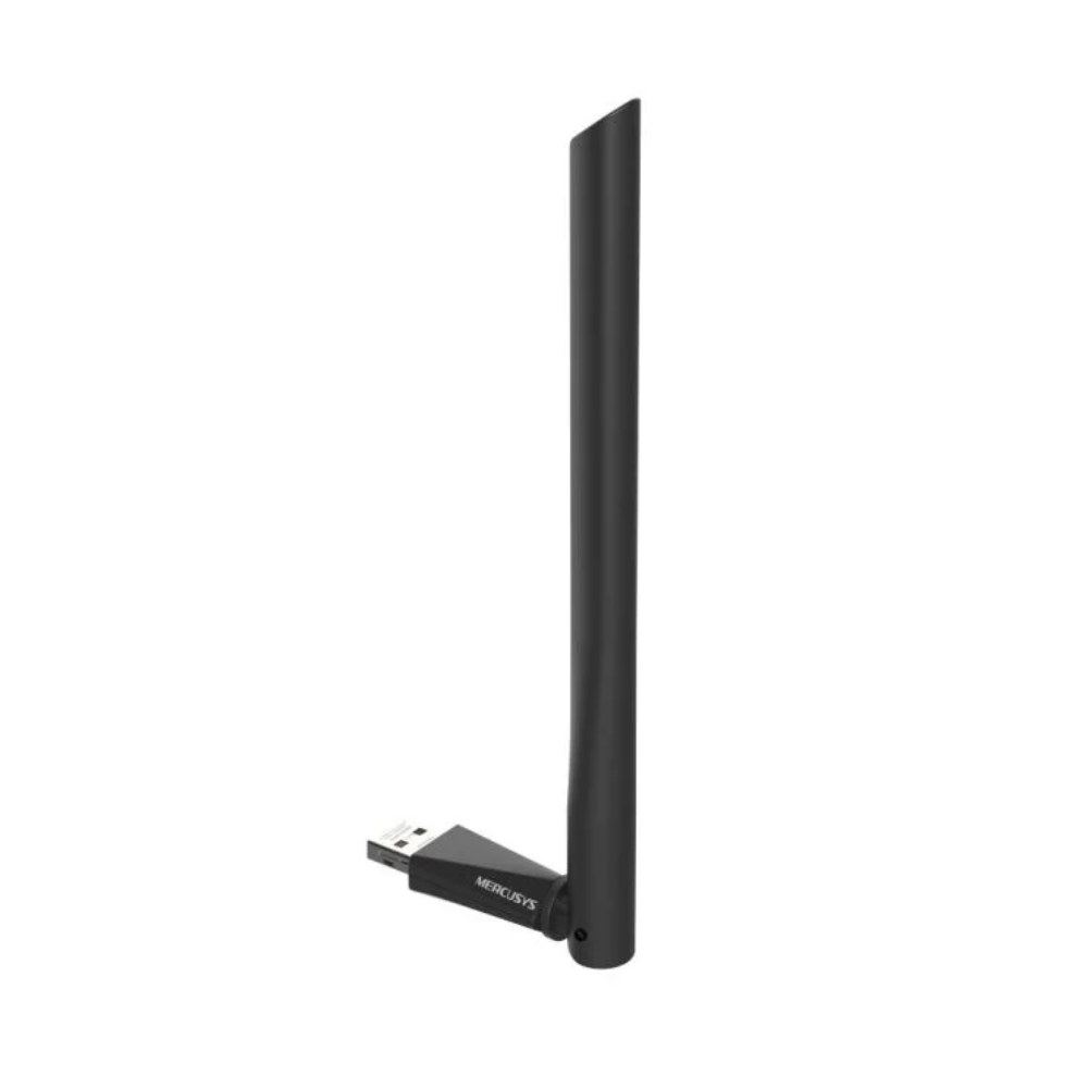 Adaptador Usb Wireless Mercusys Dual Band c/ Antena Externa 400mbps - MA30H