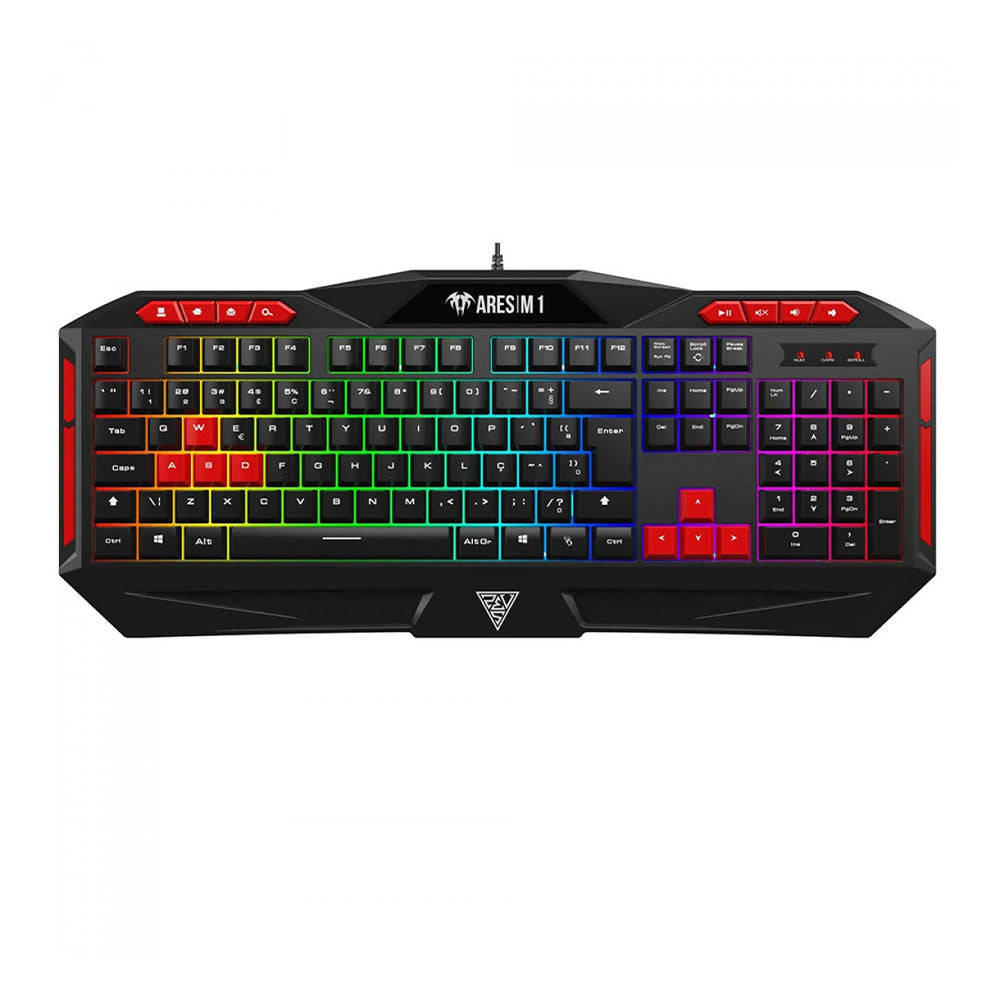Kit Gamer Gamdias Poseidon M2 Teclado + Mouse + Mousepad + Headset