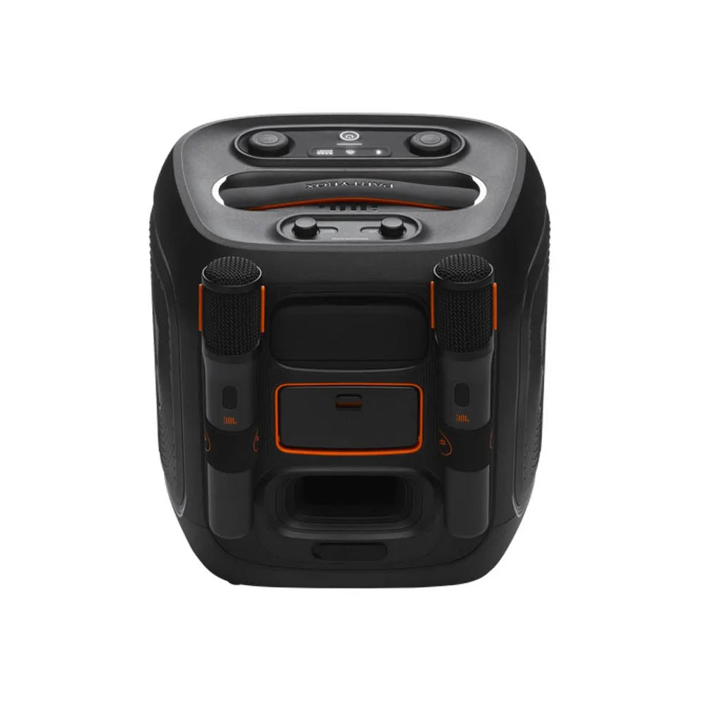 Caixa De Som Portátil Bluetooth Jbl PartyBox Encore C/ 2 Microfones Preta