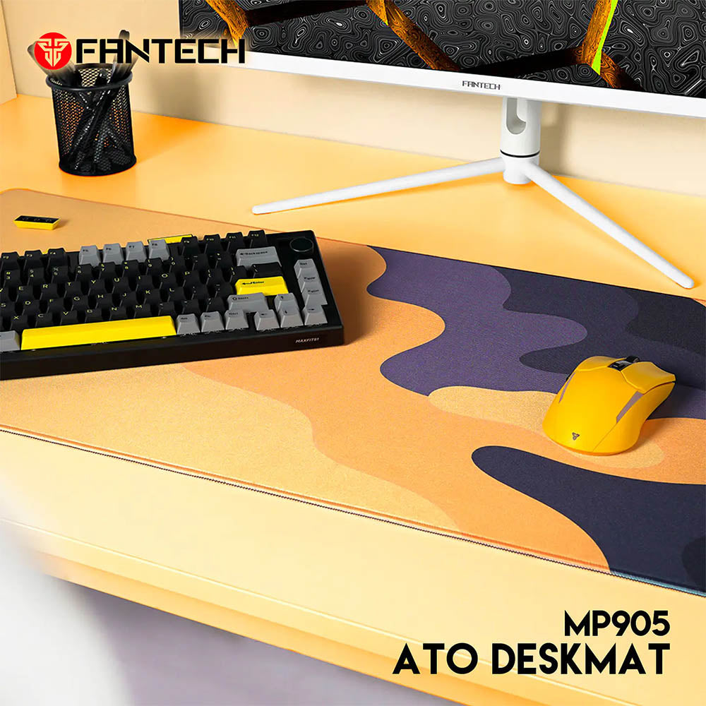 Mousepad Gamer Fantech Sandy Charcoal EXG Preto 900X400mm - MP905