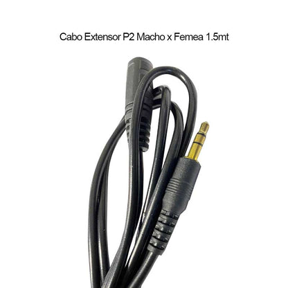 Cabo Extensor P2 Macho x Femea 1.5mt