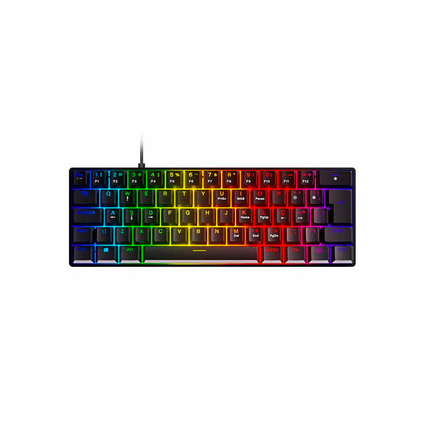 Teclado Gamer Mecanico PCYes Zot Outemu Brown Hotswap Abnt2 RGB Preto - PZOHBWRGB