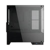 Gabinete Gamer PCYes Mid Tower Forcefield TWR Black Vulcan Preto Com Lateral e Frente em Vidro Temperado - GFFTWRBV