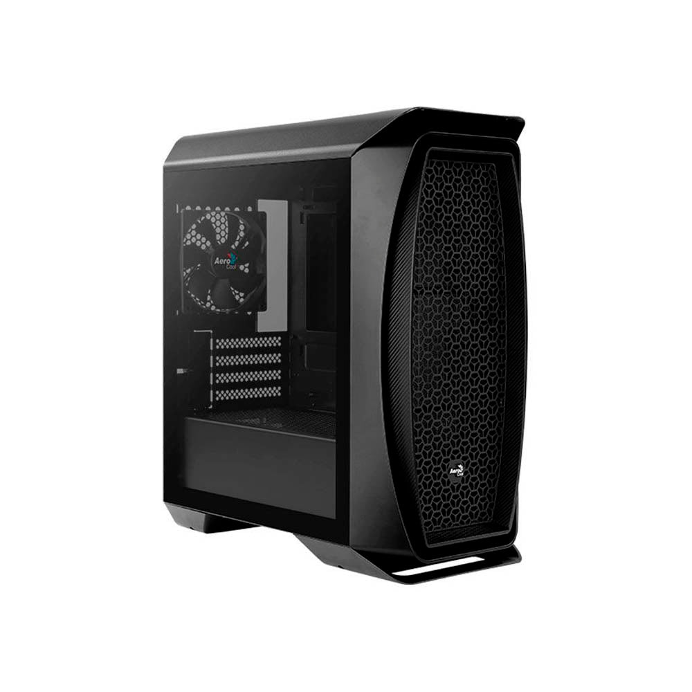 Gabinete Gamer Aerocool Mini Tower Aero One Mini Preto Com Painel Vidro Temperado - 70161
