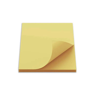 Bloco Adesivo 75x75mm Amarelo com 100 Folhas Keep - EI018