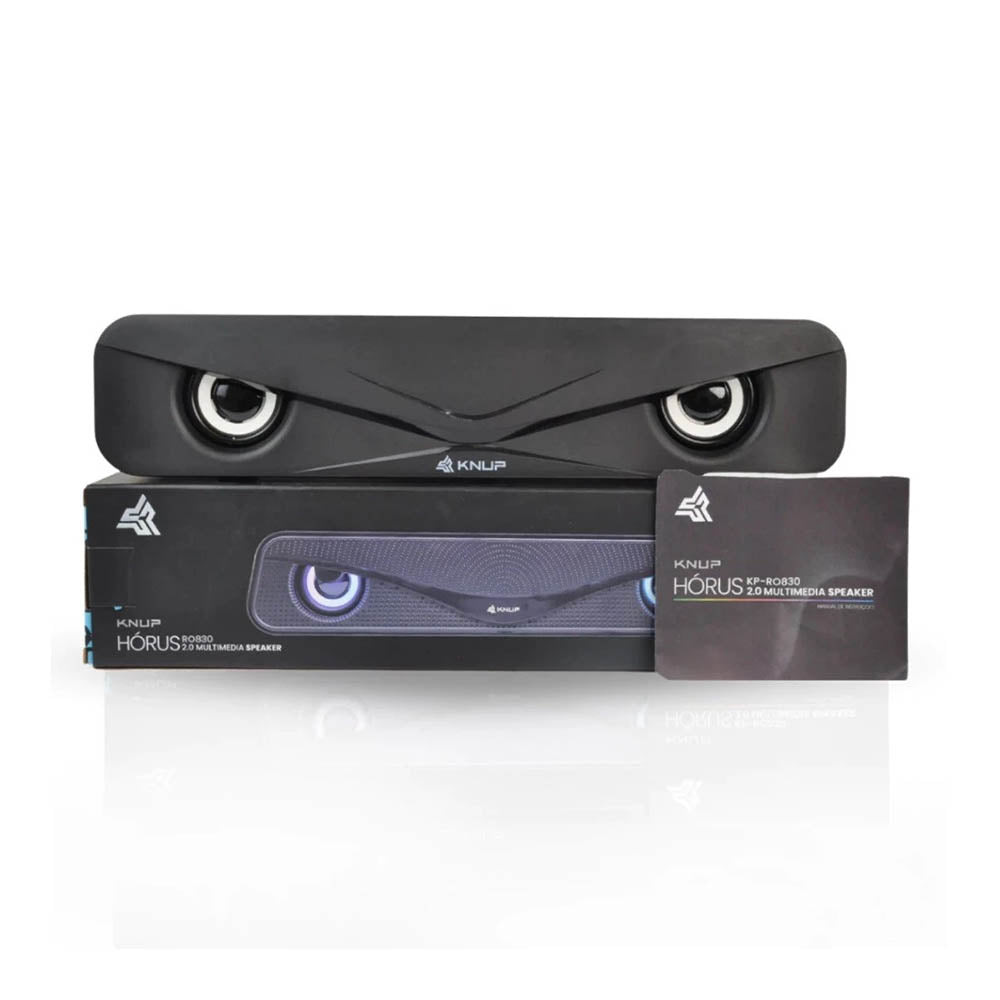 Caixa De Som Soundbar Knup Horus Usb C/ Led - RO830
