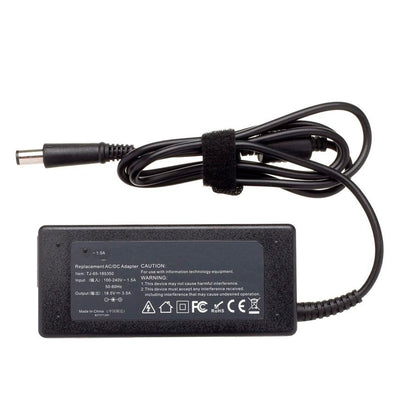 Fonte Para Notebook 65W Hp 18.5v 3.5a Conector Ponta Preta 1.7mm