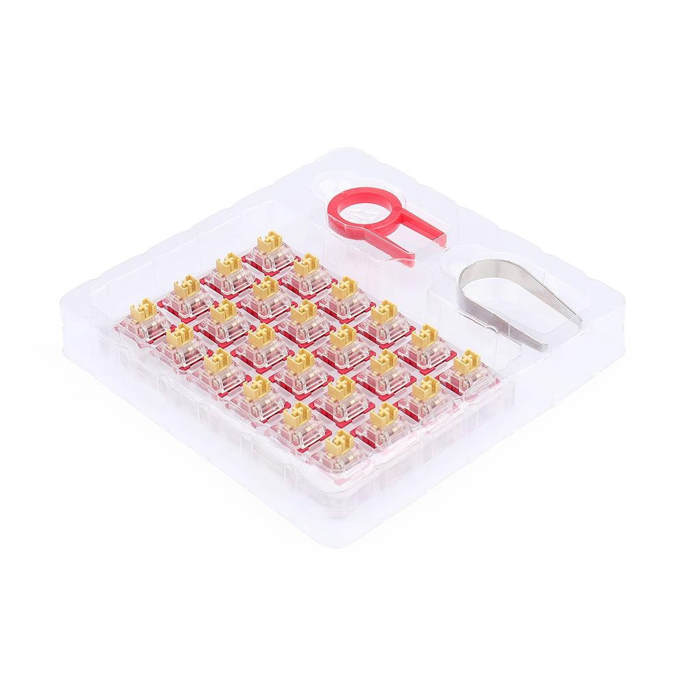 Kit Com 24 Switches Para Teclado Mecanico Redragon Bullet F - A113F