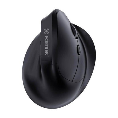 Mouse Ergonomico Sem Fio Recarregavel Fortrek MERG15 Vertical USB Preto - 85748
