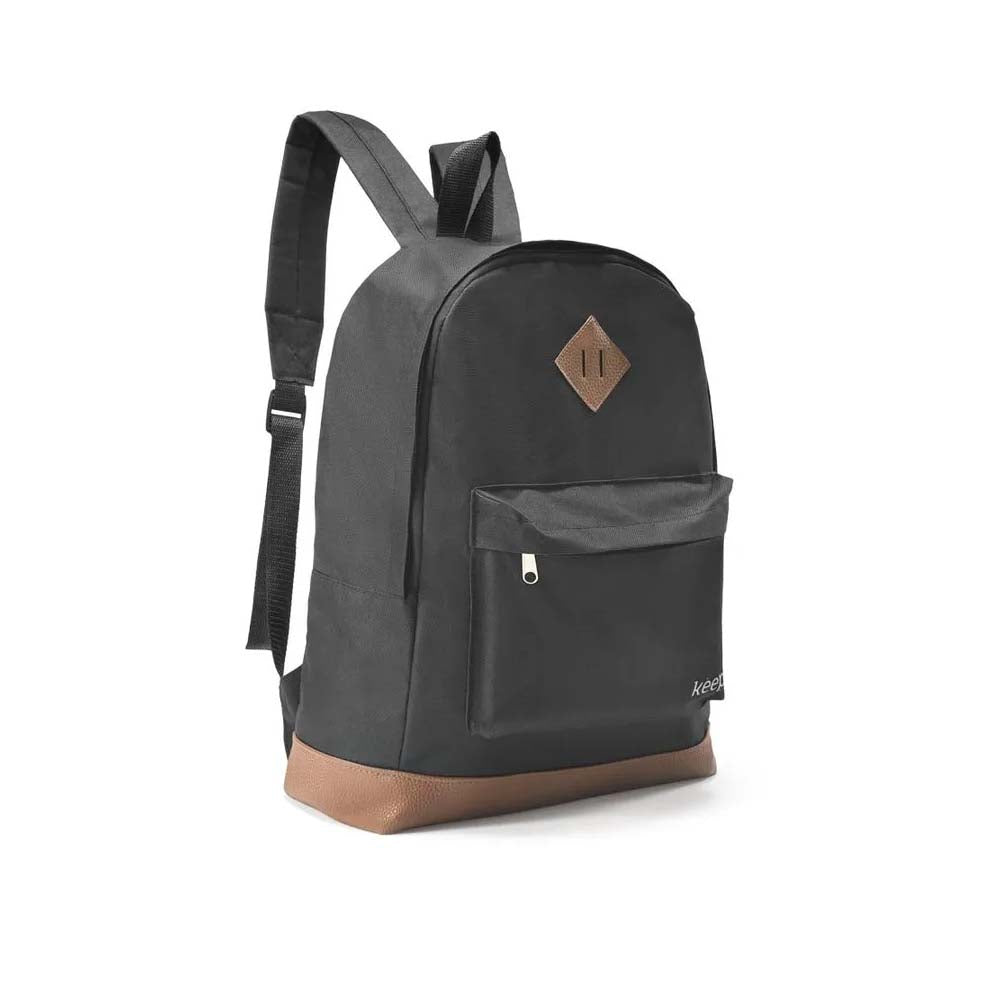 Mochila para Notebook 15.6 Keep Everyday Preta/Marrom - BO435