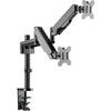 Suporte de Mesa para Dois Monitores PCYes 17" a 32" Vesa 100x100 - PLMSM02B