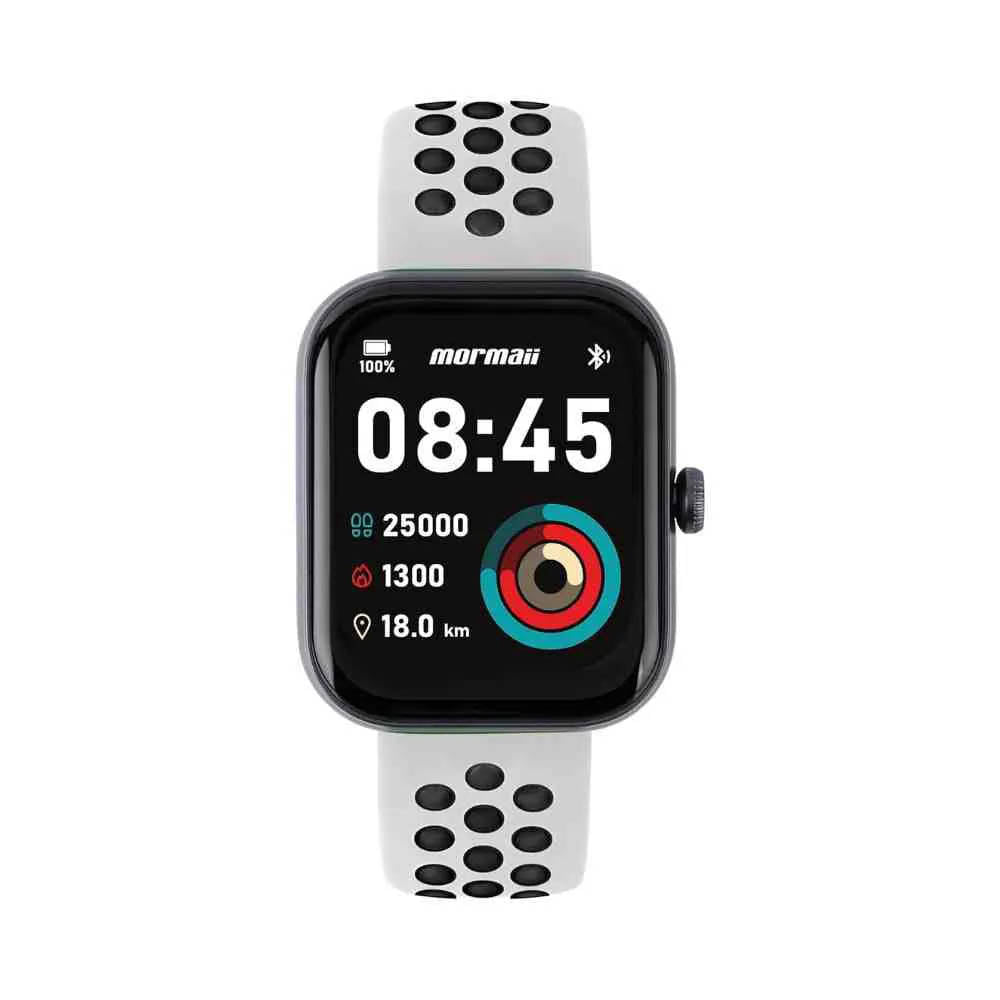 Relógio de Pulso SmartWatch Mormaii Life Branco - MOLIFEUAM/8B