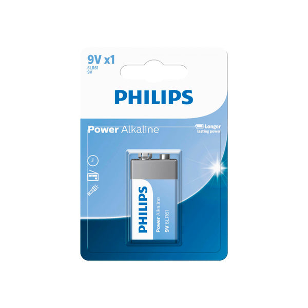 Bateria Alcalina 9v Philips - 107615