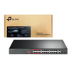 Switch 24 Portas PoE Não Gerenciável 10/100 Mbps + 02 Portas Gigabit + 02 Portas SFP TP-Link - TL-SL1226P