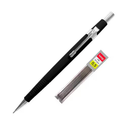 Lapiseira Técnica Keep 0,5mm Preta + Tubo de Grafite Blister - EI111