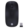 Mouse Sem Fio Wireless Dynamik Flat Vinik Preto 2.4Ghz 1200dpi Usb - DM100