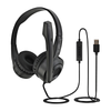 Headset Office Fortrek HBS102 USB Preto - 86949