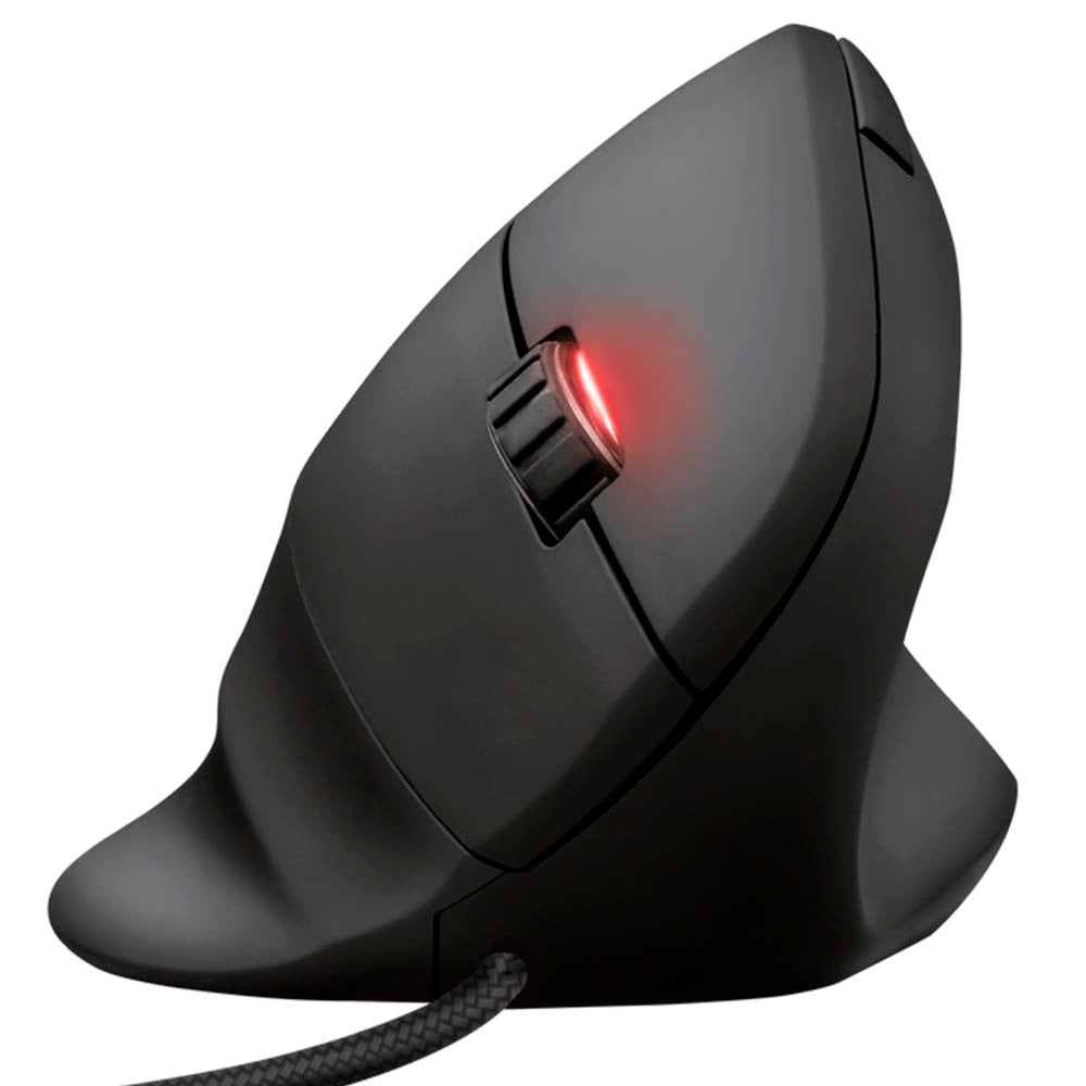 Mouse Ergonomico Usb Trust GTX144 REXX Rgb 10000dpi Preto - 22991