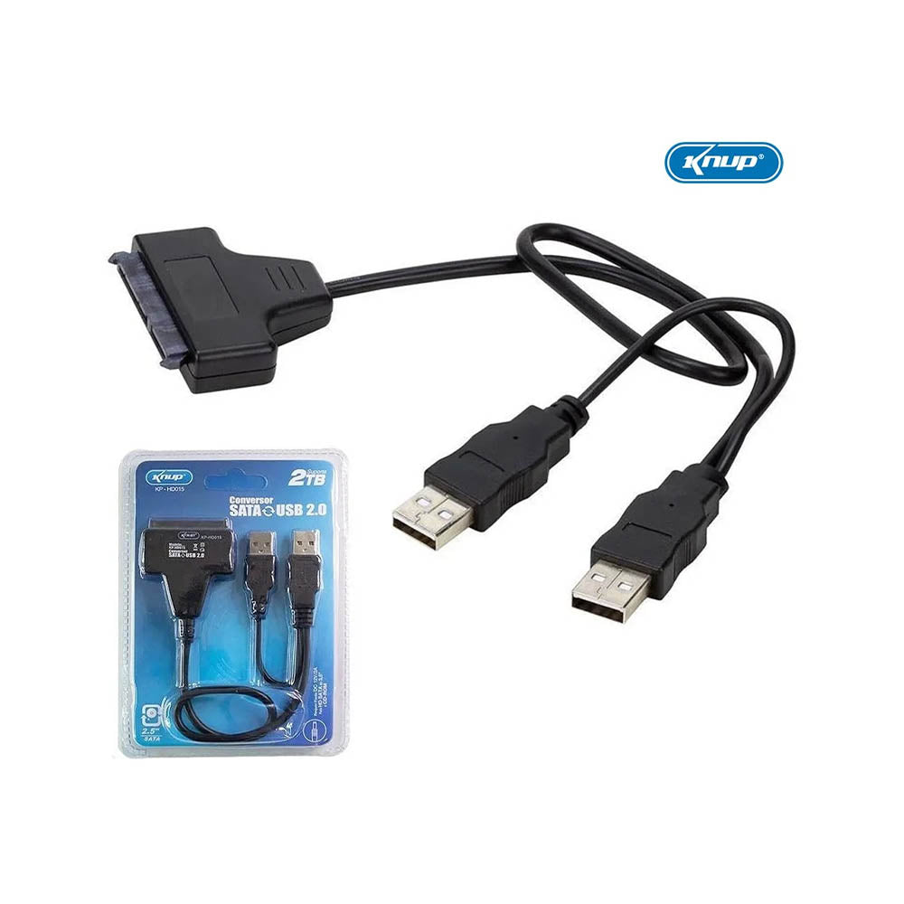 Cabo Adaptador Usb Conversor Usb X Sata - KP-HD015