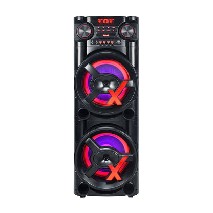 Caixa De Som Amplificada Bluetooth Amvox ACA 1900 New X 1900W Led Preta - 286131