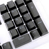 Conjunto de Keycaps Redragon Double Shot Preto - A108
