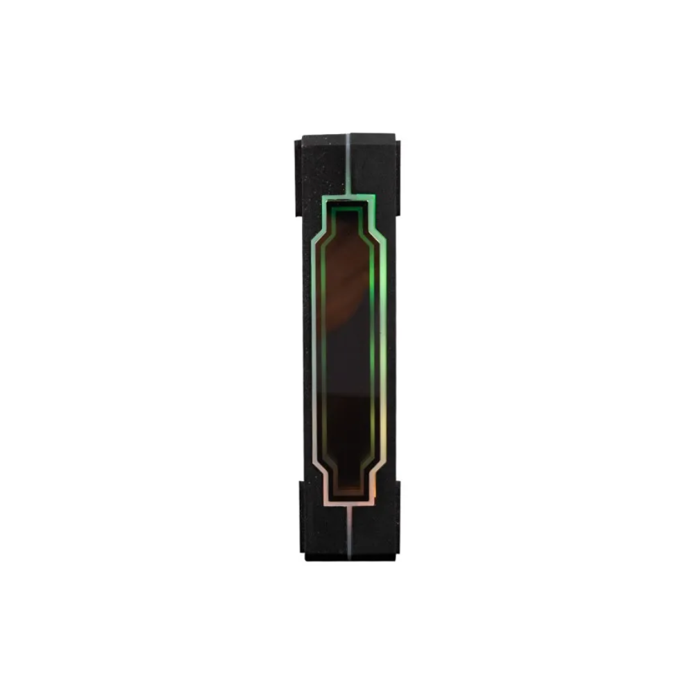 Kit 3 Coolers Fan para Gabinete Rhadium 120mm C/ Controladora e Controle Remoto Preto -  RHA-COO-0002