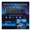 Mesa de Som Stream Deck Maono Caster G1 NEO Usb Bluetooth Preto - G1 NEO
