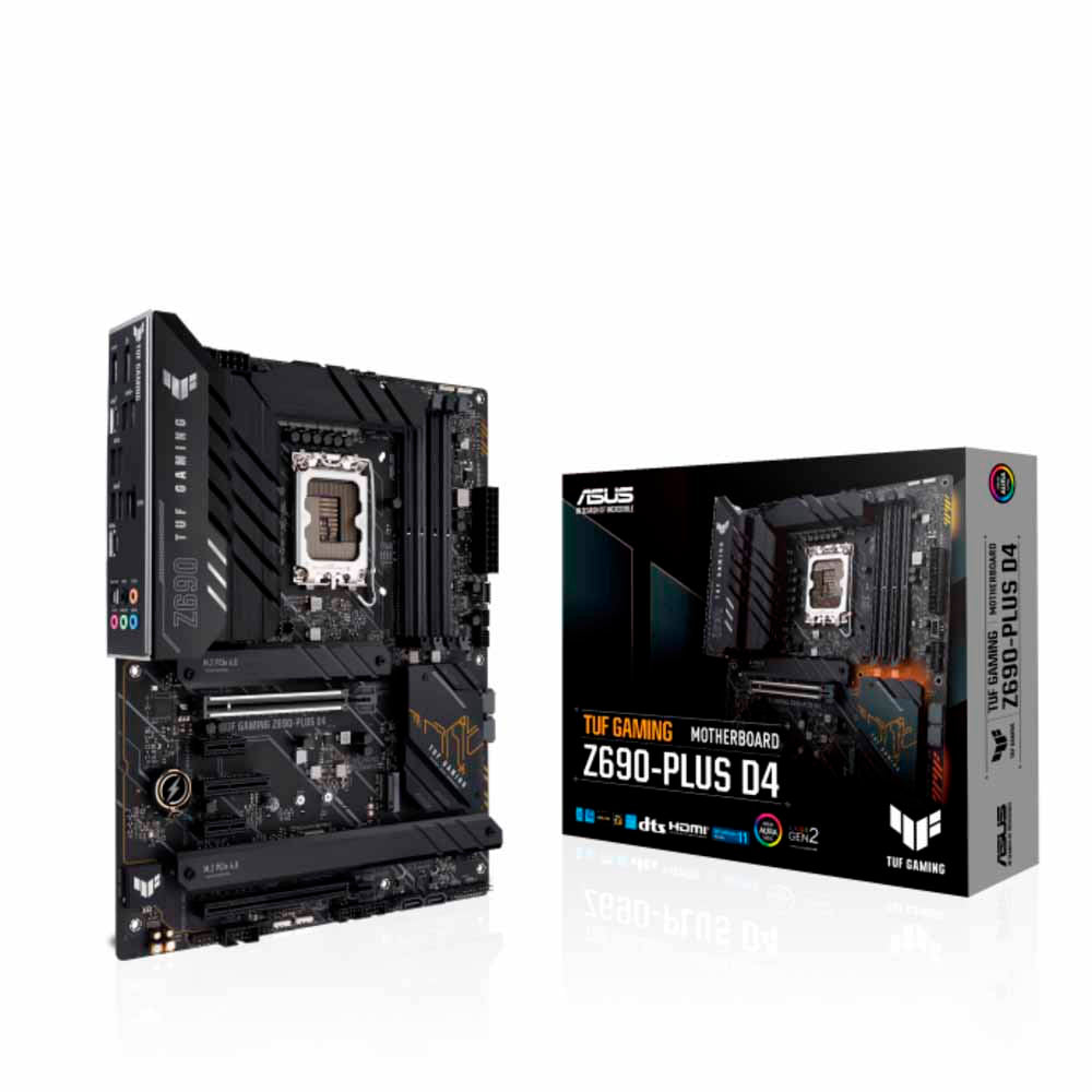 Placa Mae Asus Z690M-PLUS D4 mAtx Lga 1700 Ddr4 Hdmi USB Displayport (12a Geração)