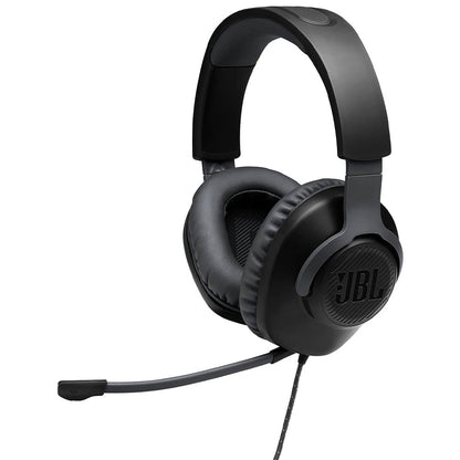 Headset Gamer Jbl Quantum 100 M2 P3 C/ Microfone Removível Preto - JBLQTUM100M2BLK