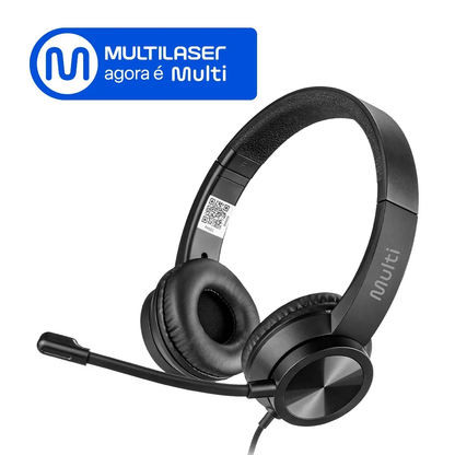 Headset Usb / Usb-C Multi HF1100 Preto - PH501